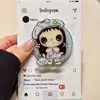 Suporte Magnético de Jade Fofo de Desenho Animado com Design de Balão, Adequado para Celulares Magsafe, Fixação Forte na Mesa para Pessoas Preguiçosas