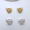 Hebilla Magnética de Mariposa Chapada en Oro con Circonita Hebilla de Acabado para Pulsera Collar Hecho a Mano DIY Accesorios de Eslabón de Joyería