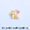 Urso Amarelo Fofo Desenho Animado DIY Adereço de Cabeça Capacete Armazenamento de Sapato Gaveta de Joias Capa de Celular Material Adesivo Venda por Atacado