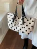 Bolso de Lunares de Moda para Mujer 2026 Nuevo Modelo Bolso Tote de Gran Capacidad de Alto Valor Bolso de Hombro Versátil para el Trabajo