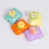 Acrílico Cuadrado Dulces de Fruta Cuentas Sueltas Cuentas con Agujero Cadena para Teléfono Móvil Llavero Collar Accesorios para Joyería DIY Venta al por Mayor