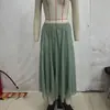 Ropa de Mujer Nueva Primavera 2026 Transfronteriza Aliexpress Color Sólido Casual Versátil Elegante Moda Falda Midi 2570375