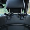 Gancho Casual para Coche, Lazo de Cuero Gancho de Almacenamiento con Soporte de Carga para Respaldo de Asiento de Coche, Suministros para Coche de Diosa de la Moda