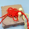 Colgante de los Cinco Emperadores nudo chino calabaza de cobre auténtico colgante de coche de puerta en puerta accesorios para el hogar y el coche venta al por mayor entrega de una pieza