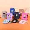 Nova bolsa de silicone transfronteiriça para viagens ao ar livre, bolsa de celular portátil com zíper, bolsa de armazenamento multifuncional à prova d'água e à prova de umidade