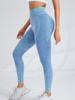 La Combinación Más Vendida de Amazon de Pantalones de Yoga Sin Costuras para Mujer, Lavado a la Arena, Secado Rápido, Levanta Glúteos, Ajustados, con Letras, Pantalones Deportivos para Fitness