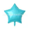 Globo de película de aluminio de estrella de cinco puntas de 24 pulgadas, decoración para bodas, fiestas de cumpleaños, diseño de globos, escena, venta al por mayor