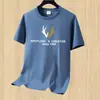 Camiseta Casual Deportiva de Manga Corta para Hombre con Cuello Redondo Holgada Estilo Coreano Ins Capa Base Ropa para Hombre Tallas Grandes 1/2 Pieza