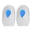 Almohadilla de Talón Azul Tridimensional para Zapatos de Tacón Alto, Plantilla Suave de Media Talla con Masaje Amortiguador, Almohadilla Azul Removible, Plantilla para Talón de Zapato