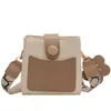 Bolsa Super Fogo de Comércio Exterior Feminina 2025 Nova Versátil Estilo Coreano Nicho Bolsa Saco Bolsa de Ombro Transversal Estilo Ocidental de Alta Qualidade