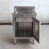 Bacia de Lavar de Aço Inoxidável de Fenda Única Equipamento de Lavagem Limpa para Hospital Pia de Lavar de Armazenamento para Cozinha Restaurante Gabinete de Pia de Bacia de Lavar/