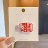 Pinza para el pelo lateral súper popular coreana, Pasador de botella de bebida, Pinza de pico de pato lateral, Pequeño accesorio para el pelo para niñas, Pinza para el pelo para mechones sueltos, Al por mayor