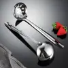 Concha de Sopa de Aço Inoxidável com Cabo Longo para Servir Sopa e Mingau, Utensílio de Cozinha para Restaurantes, Escumadeira para Hot Pot, Design Moderno