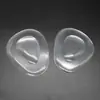 Almohadillas de Gel Transparente para Metatarso de Gota de Agua Personalizadas, Plantillas de Media Talla para Zapatos de Tacón Alto de Mujer, Engrosadas, Antideslizantes, Suaves, Plantillas de Verano