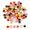 Accesorios para Joyería de Aleación DIY Colgante de Corazón Pequeño Corazón de Melocotón con Aceite Gotear Colgante Decorativo para Pulsera Llavero Pendientes W501