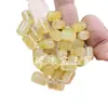 Jade Amarillo Cuarzo Roca Jade Cuentas Sueltas Citrino Imitación Tubo Recto Columna Recta Cilindro Recto Accesorios para Joyería Cuentas