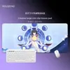 Columbina Alfombrilla de Ratón Extra Grande Esterilla de Escritorio Engrosada Chica de la Luna Anime Bidimensional Juego Alfombrilla de Ratón para Computadora
