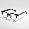 Gafas Pequeñas Hechas a Mano Estilo Japonés Montura Pequeña Otw6004 Ovaladas Retro Estilo Celebridad de Internet, Compatibles con Lentes de Graduación, Montura de Acetato