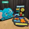 Tablero de Aprendizaje de Fieltro Nuevo Transfronterizo Cpc Ce Niños Educación Temprana Juguetes Educativos Montessori Entrenamiento Versión Ocupada de Fieltro