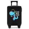 Maleta Infantil de 18 Pulgadas Ruedas Universales Maleta de Carrito para Estudiantes Candado de Contraseña Maleta Caja de Regalo Logo Imprimible Venta al por Mayor