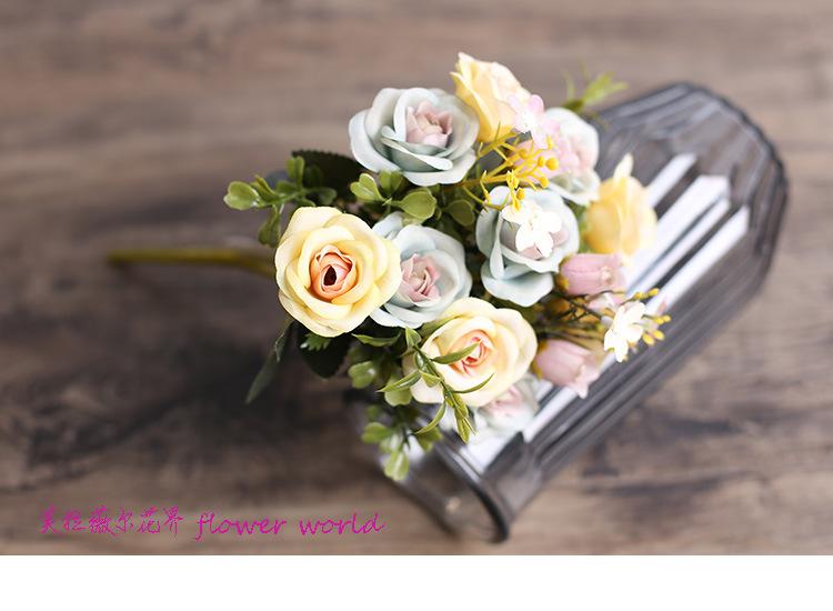 仿真婚礼现场绢花