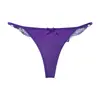 Amazon Encaje Europeo y Americano Transfronterizo Tanga Transparente para Mujer de Cintura Baja sin Costuras con Tira Fina Ropa Interior Deportiva para Mujer que No Pellizca los Glúteos