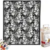 Manta Kaelidoras DIY para Colorir para Adultos, 50X60 Polegadas Velve