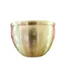 Adornos Artesanales de Latón Cilindro Baifu de Cobre Taza Baifu Cornucopia Adornos de Oficina Cilindro de Arroz Lingotes de Oro Trabajador del Cobre