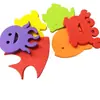 Brinquedos Cognitivos de Banho para Crianças Desenho Animado Gráfico Animal Geométrico Brinquedos de Banho Flutuantes de Eva
