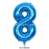 Globos Digitales Versión Americana de 32 pulgadas Globos de Película de Aluminio Oro Plata Decoración para Fiesta de Cumpleaños Boda Día de Año Nuevo Venta al por Mayor