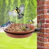 Comedouro de Pássaros Externo Pendurado Piscina Banho Mesa de Jardim Alimentador de Beija-flor Bacia de Banho para Pássaros Ferro Forjado Artesanal