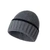 Chapéus de Tricô Outono e Inverno para Homens e Mulheres, Chapéus de Lã Quentes Pulôver para Ciclismo e Esqui ao Ar Livre no Inverno, Chapéus Espessos para Cobrir a Cabeça
