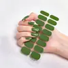 Pegatinas para Uñas con Purpurina de Color Sólido Sin Hornear Removibles Pegatinas para Uñas con Pegamento de Gelatina Suministro Directo de Fábrica Origen Seguras para Mujeres Embarazadas