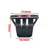 8K098371199 Es Adecuado para Audi A1 A3 A4 Panel Interior de Puerta de Coche Hebilla de Fijación de Parachoques Delantero y Trasero