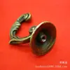 Chengyu C116 Gancho Único Estilo Europeu, Gancho Único Dourado Estilo Antigo, Gancho Único de Liga Sólida para Roupas, Gancho de Casaco, Gancho de Parede para Roupas e Cozinha