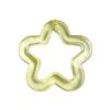 Agujero Transparente para Colgar Hueco Flor de Ciruelo Estrella de Cinco Puntas diy Accesorios para Joyería Colgante Hecho a Mano Colgante para Coche Llavero Color del Material