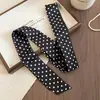 Cadena para Cintura de Bufanda con Cuello Halter Estampado a Cuadros, Versátil para Verano, Cinturón Fresco y Dulce, Accesorio de Cintura de Diseño de Nicho