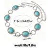 Amazon Corrente de Cintura Corrente Corporal Acessórios Femininos Decorativos Vestido Estilo Étnico Boêmio Corrente de Metal Cinto