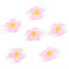 Cuentas de Flor de Cinco Pétalos de Gelatina Acrílica Pulseras de Cuentas Hechas a Mano DIY Accesorios de Joyería Cuentas Sueltas Hechas a Mano DIY