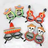 Gafas de Fiesta Mexicana Decoración de Desfile de Carnaval Cinco de Mayo Pinata de Cactus Accesorio para Fotos Monturas de Gafas