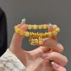 Novo Bracelete de Atração de Sorte Estilo Chinês, Luxo Leve, Novo Design de Nicho, Sofisticado Bracelete do Ano do Cavalo Presente para Mulheres