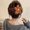 Pin de clip retorcido tipo moño coreano para cabello voluminoso en la parte posterior de la cabeza, tamaño grande para mujer, pinza de pico de pato para realzar el volumen del cabello, pasador de alta gama