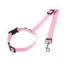 Cinturón de seguridad para coche para mascotas transfronterizo, correa de tracción para perro para coche, hebilla de seguridad ajustable antiestática para uso en exteriores