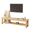 Estilo Europeu Armário de TV Moderno Minimalista Quarto Apartamento Pequeno Mini Mesa de Centro Combinação Sala de Estar Suporte de TV de Madeira Maciça Armário de Chão