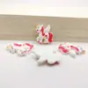 Diadema de unicornio con purpurina para niños, banda elástica, accesorios de resina, funda de teléfono de crema DIY, material de belleza