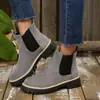 Botas Martin de ante para pareja otoño e invierno botas desierto casual retro de mujer botas de trabajo botas Chelsea cortas zapatos de caña alta para hombre