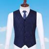 Chaleco para Hombre Otoño e Invierno Ropa Interior Corta Ajustado Chaleco Térmico Invierno Hombres de Mediana Edad y Mayores Chaleco para Papá