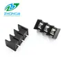 Bloque de Terminales para PCB tipo rejilla ZB25-7.62-2P-16P Pin central negro