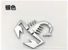 Logo metálico divertido tridimensional de escorpión de Abbas para coche, pegatina de coche Fiat modificada, pegatina para carrocería de coche, pegatina para capó de coche