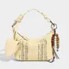 Bolso de Mano Tejido Hueco Personalizado Hecho a Mano de Moda Transfronterizo para Mujer 2026 Bolso de Hombro Cruzado Elegante Exquisito para Mujer